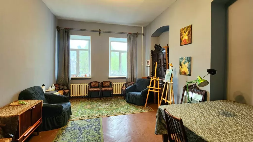 Комната Санкт-Петербург Английский просп., 52 (28.0 м) - Фото 1