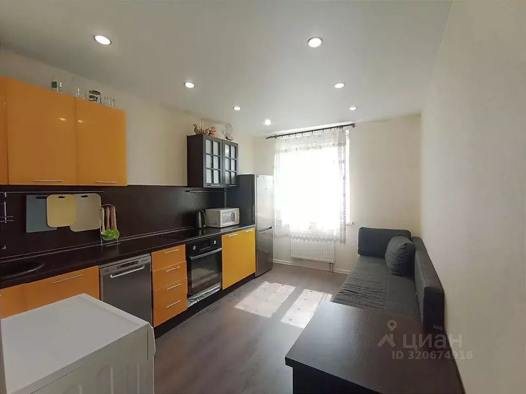 1-к кв. Ленинградская область, Всеволожский район, пос. Бугры ул. ... - Фото 0