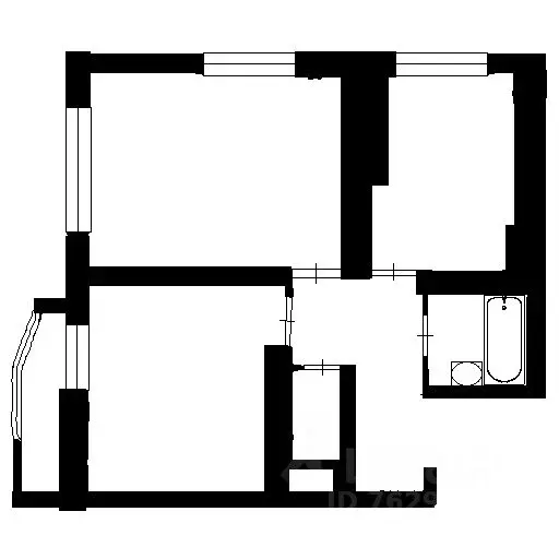2-к кв. Санкт-Петербург Комендантский просп., 57к1 (57.0 м) - Фото 1