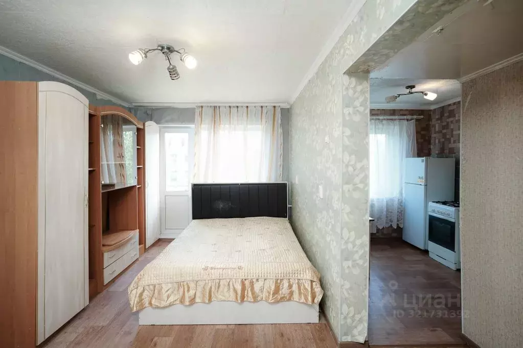 1-к кв. Омская область, Омск Городок Нефтяников мкр, ул. 22 Апреля, 6 ... - Фото 1