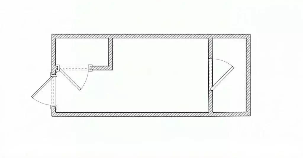 Студия Санкт-Петербург аллея Арцеуловская, 21 (24.4 м) - Фото 2