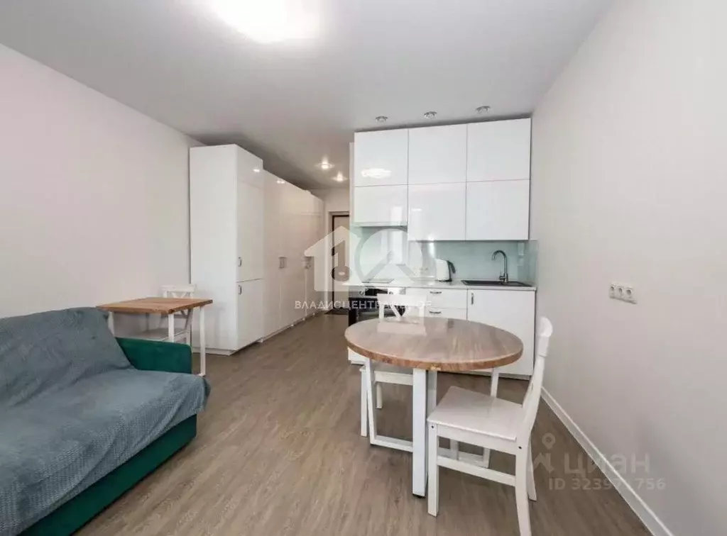 Студия Новосибирская область, Новосибирск ул. Серафимовича, 20 (25.5 ... - Фото 1