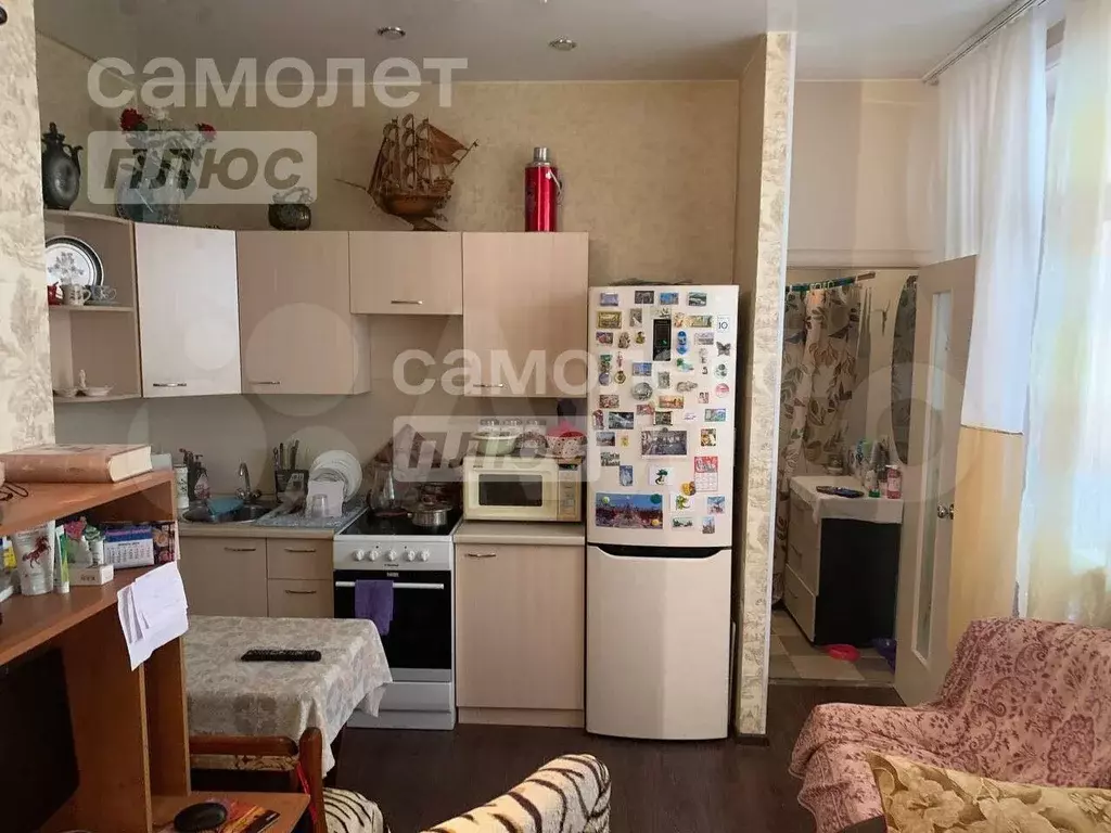 1-к. квартира, 33,8 м, 1/4 эт. - Фото 1