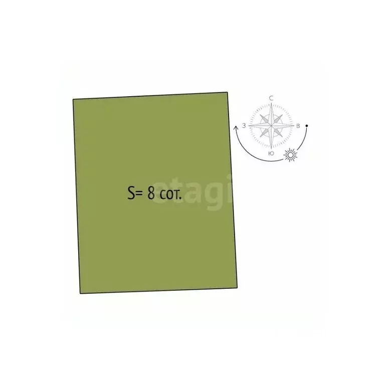 Участок в Новосибирская область, Новосибирский район, Кудряшовский ... - Фото 2