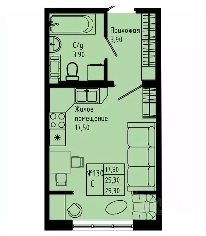 Студия Ленинградская область, Коммунар г. Гатчинский муниципальный ... - Фото 1