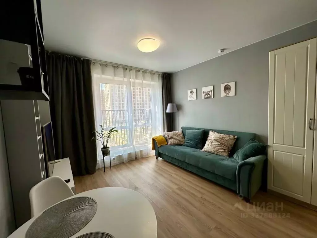 Студия Москва просп. Новосередневский, 17к1 (20.0 м) - Фото 2