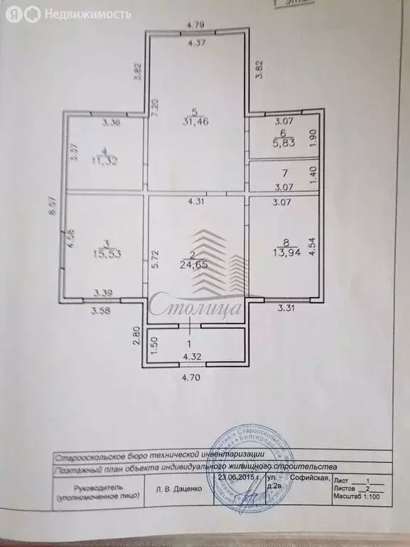 Дом в Старый Оскол, микрорайон Научный центр-1 (240 м) - Фото 0