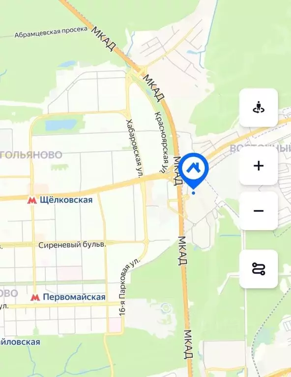 3-к кв. Московская область, Балашиха 1 Мая мкр, 10 (64.0 м) - Фото 1