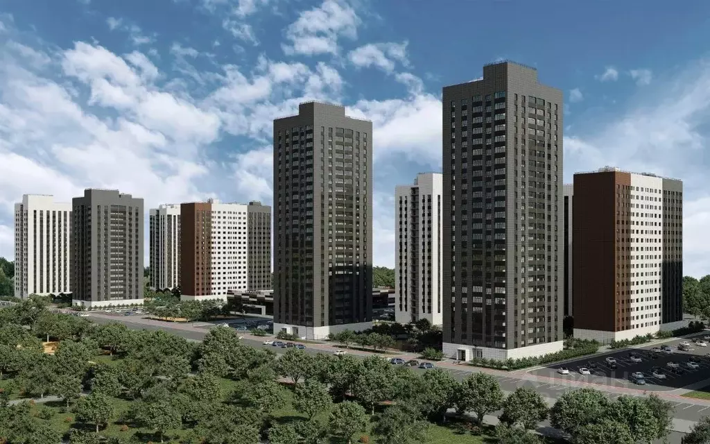 2-к кв. Оренбургская область, Оренбург Новое Оренбуржье жилой комплекс ... - Фото 2