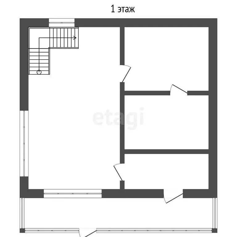 Дом в посёлок Победа, Октябрьская улица (133 м) - Фото 2