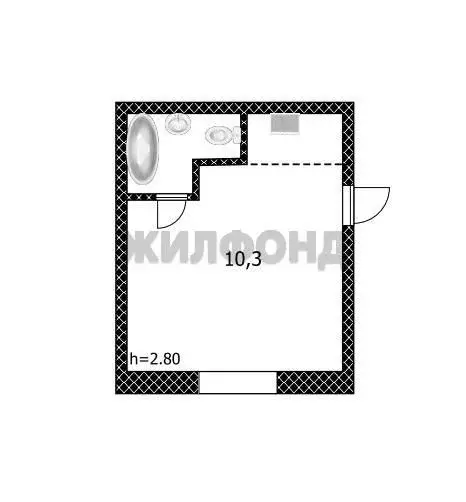 Квартира, , 13.4 м - Фото 1