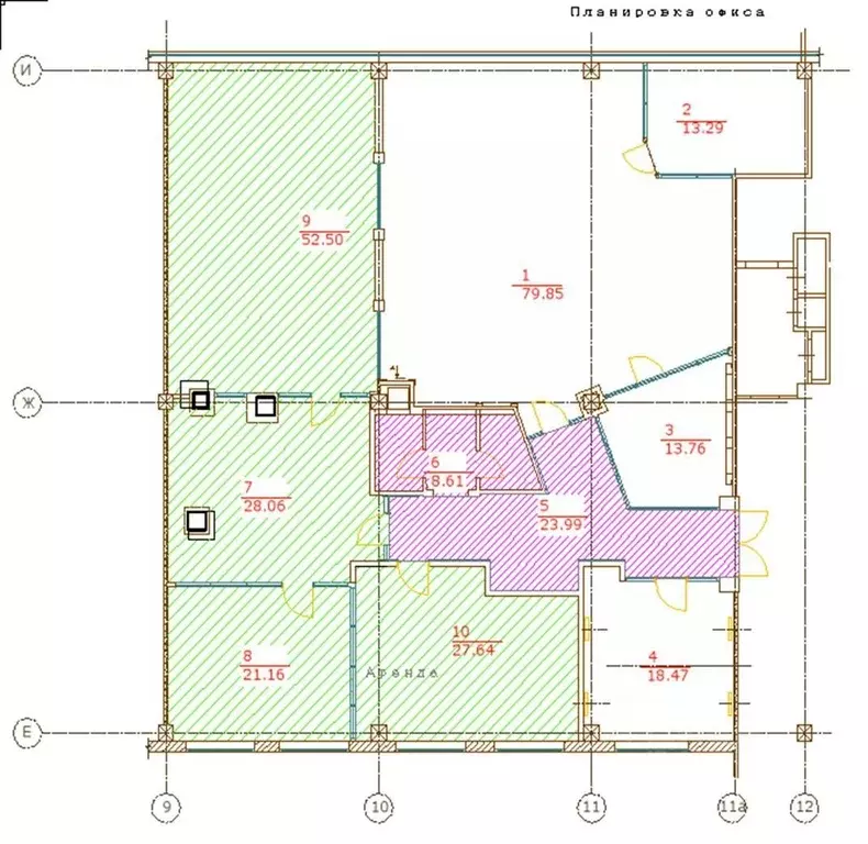 Офис в Москва 1-й Магистральный туп., 5А (300 м) - Фото 2