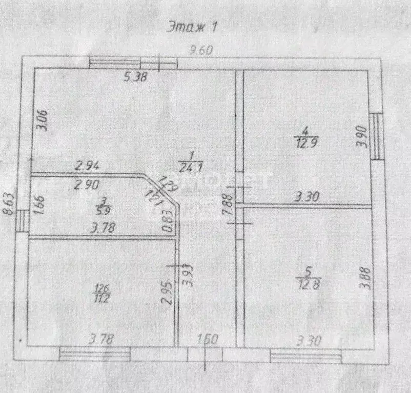Дом в Краснодарский край, Динской район, Южно-Кубанское с/пос, пос. ... - Фото 2