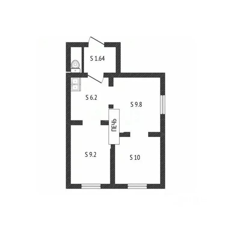 Дом в Алтайский край, Белокуриха Снежная ул., 15 (35 м) - Фото 2