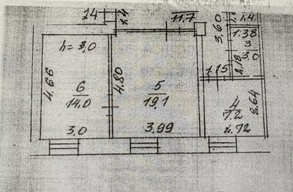 2-к кв. Башкортостан, Уфа ул. Боткина, 2 (56.4 м) - Фото 2