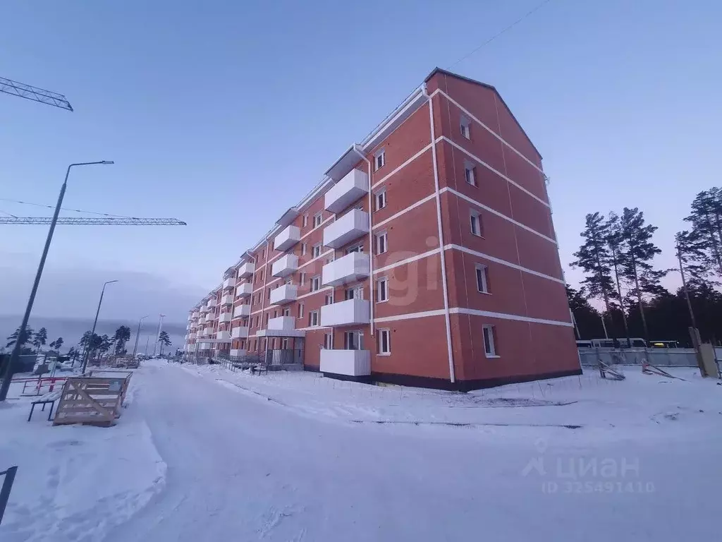 Студия Бурятия, Улан-Удэ 115-й мкр, Удачный жилой комплекс (28.5 м) - Фото 1