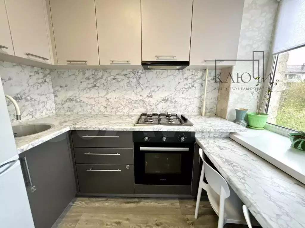 2-к. квартира, 43 м, 4/5 эт. - Фото 1