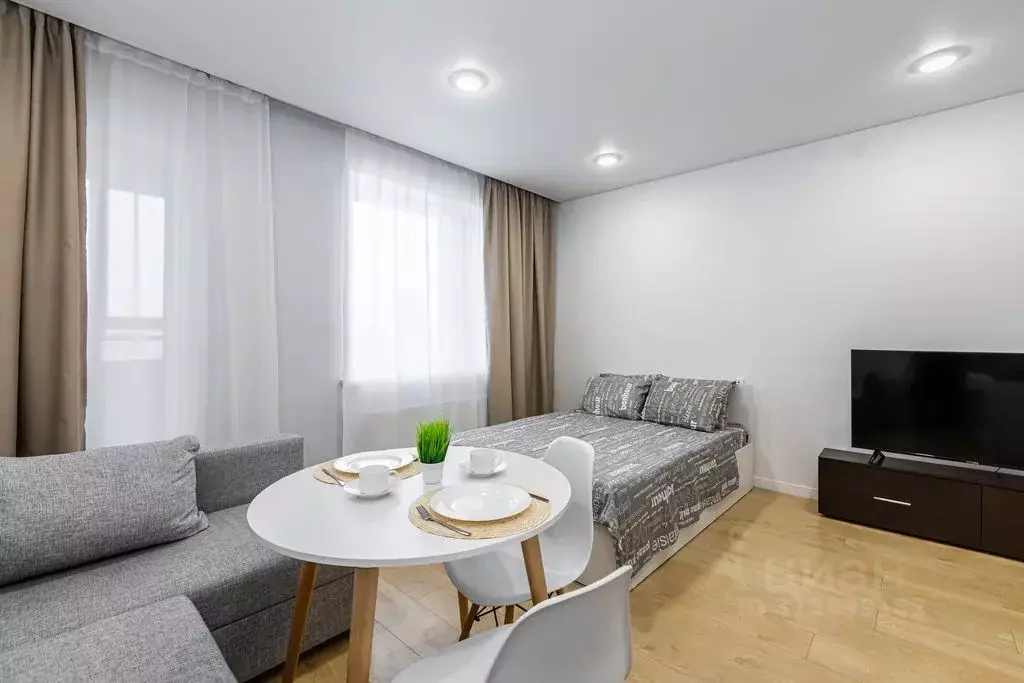 Студия Татарстан, Казань ул. Сабира Ахтямова, 1к3 (35.0 м) - Фото 1
