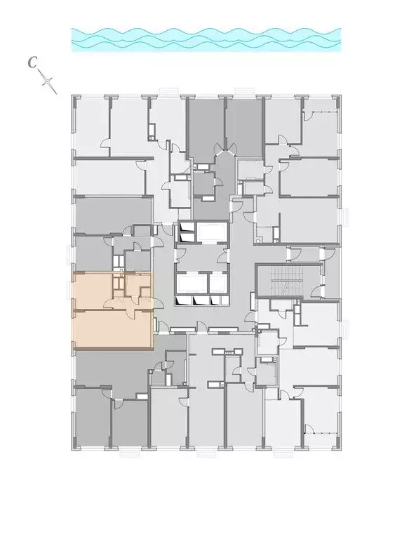 1-комнатная квартира: Нижний Новгород, улица Сергея Акимова, 50 (38 м) - Фото 2