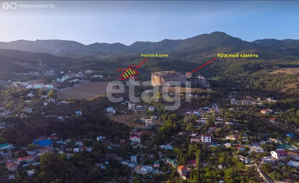 Участок в Республика Крым, муниципальный округ Ялта, посёлок ... - Фото 1