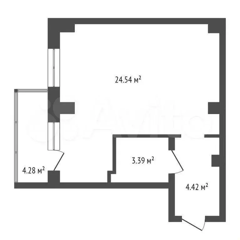 Квартира-студия, 33 м, 5/24 эт. - Фото 0