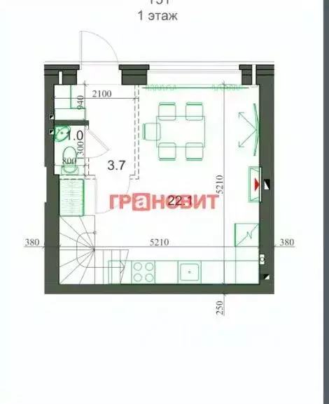 2-к кв. Новосибирская область, Новосибирский район, Мичуринский ... - Фото 2