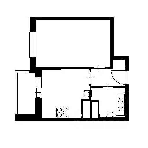 1-к кв. Санкт-Петербург ул. Плесецкая, 14 (33.0 м) - Фото 2