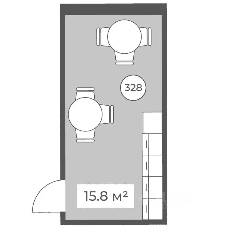 Офис в Москва Ленинский просп., 158 (16 м) - Фото 1