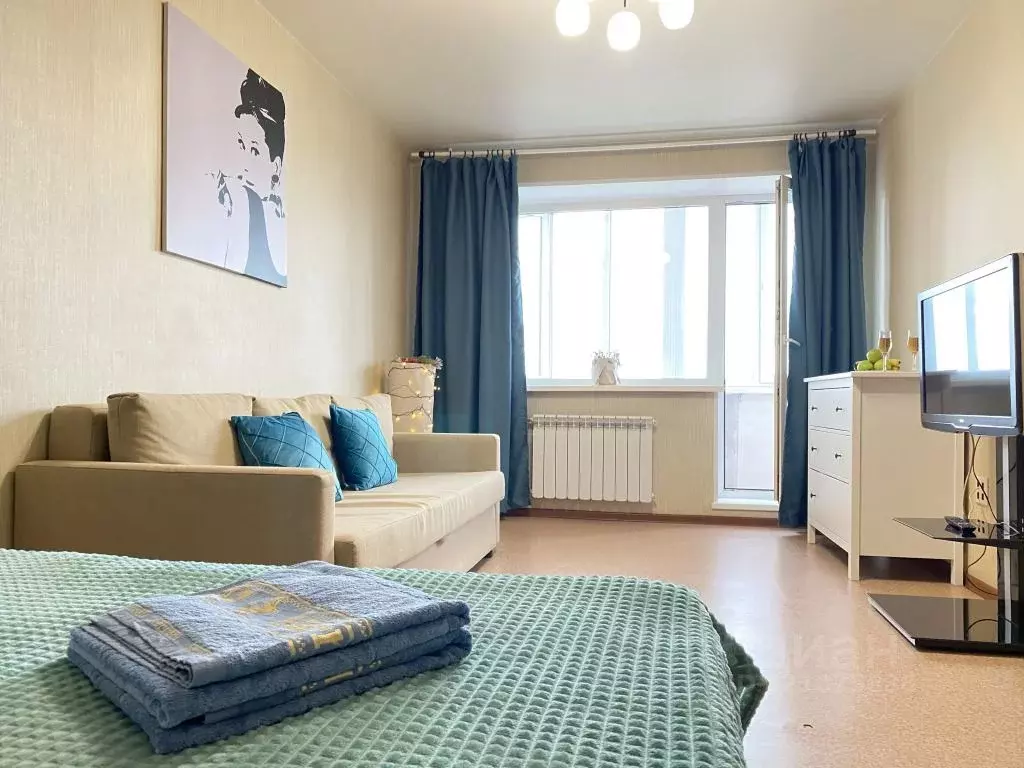 1-к кв. Челябинская область, Челябинск просп. Ленина, 38 (35.0 м) - Фото 1