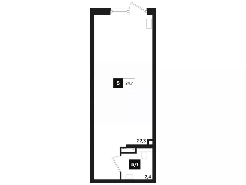 Офис в Краснодарский край, Краснодар ул. Анны Ахматовой, 6/1 (25 м) - Фото 1