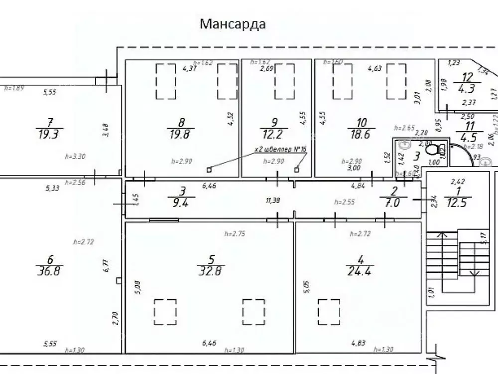 Помещение свободного назначения в Москва Летниковская ул., 18С1 (590 ... - Фото 2