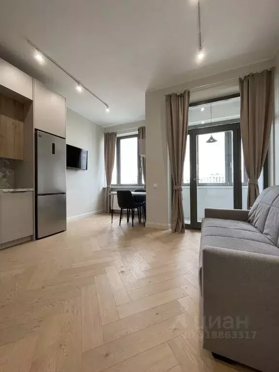 Студия Санкт-Петербург Благодатная ул., 50 (23.9 м) - Фото 0
