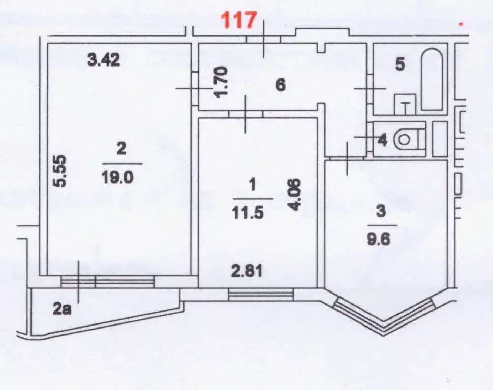 Продается 2-комнатная квартира - Фото 1