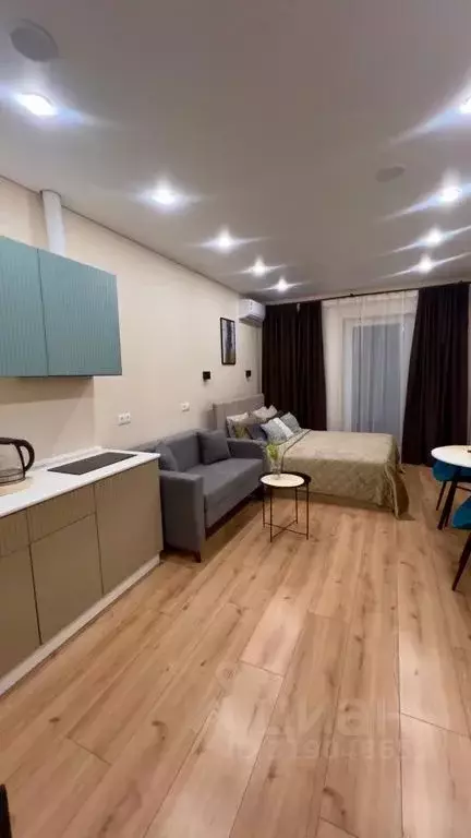 Студия Тюменская область, Тюмень ул. Газовиков, 38к1 (28.0 м) - Фото 1