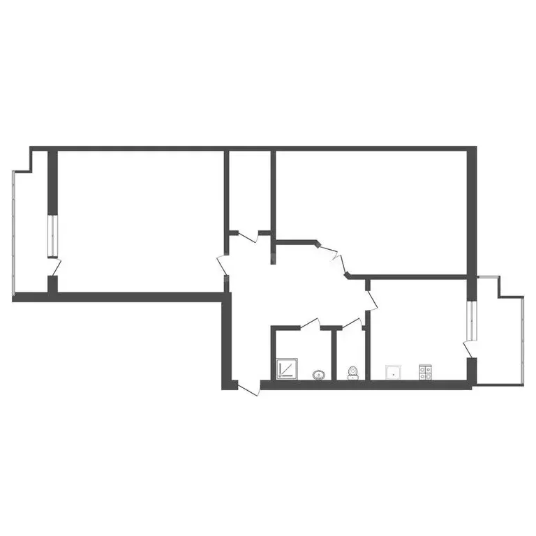 3-комнатная квартира: Обнинск, улица Курчатова, 27/1 (63.4 м) - Фото 0