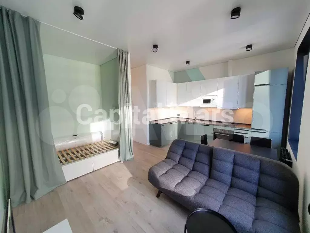 1-к. квартира, 40 м, 18/27 эт. - Фото 1