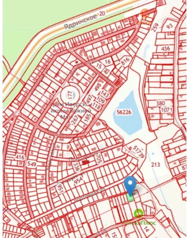 Участок в Чувашия, Чебоксары городской округ, д. Чандрово ул. ... - Фото 2