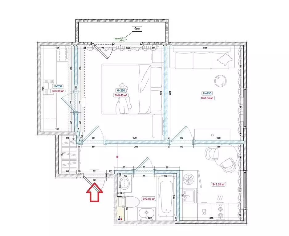 2-к кв. Москва Малая Калитниковская ул., 16 (36.0 м) - Фото 1