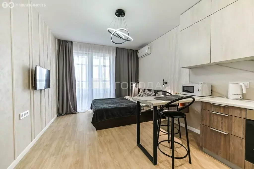 Квартира-студия: Барнаул, Промышленная улица, 6 (24.3 м) - Фото 1