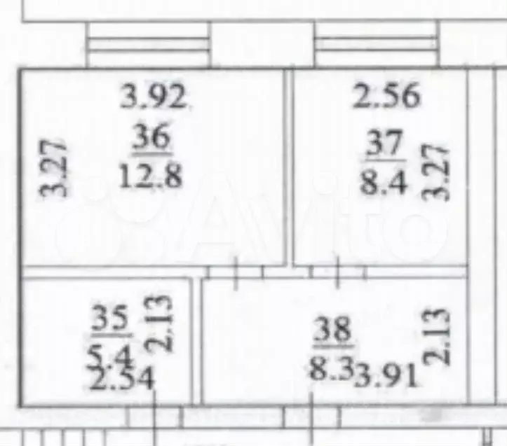 1-к. квартира, 35 м, 1/5 эт. - Фото 0