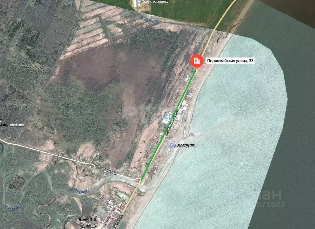 Участок в Сахалинская область, Анивский городской округ, с. Таранай ... - Фото 2