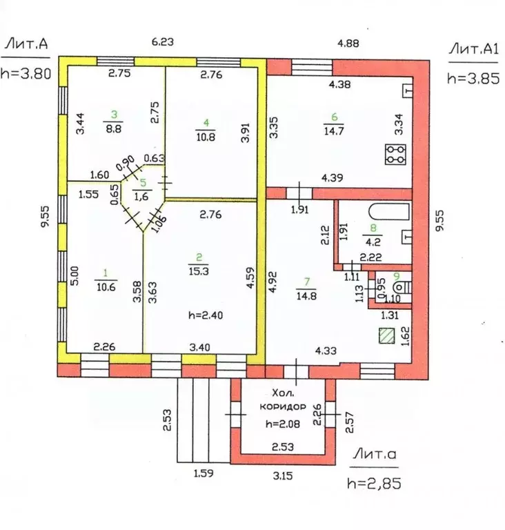 Дом в Орловская область, Орел Полевая ул., 32 (82 м) - Фото 2
