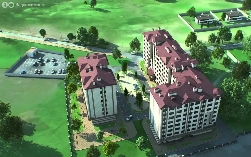 1-комнатная квартира: Новая Адыгея, улица Тургеневское шоссе, 10к1 ... - Фото 1