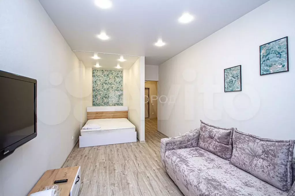 1-к. квартира, 40 м, 22/25 эт. - Фото 0