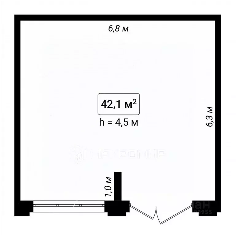 Помещение свободного назначения в Москва ул. Виктора Маслова, 2 (42 м) - Фото 2