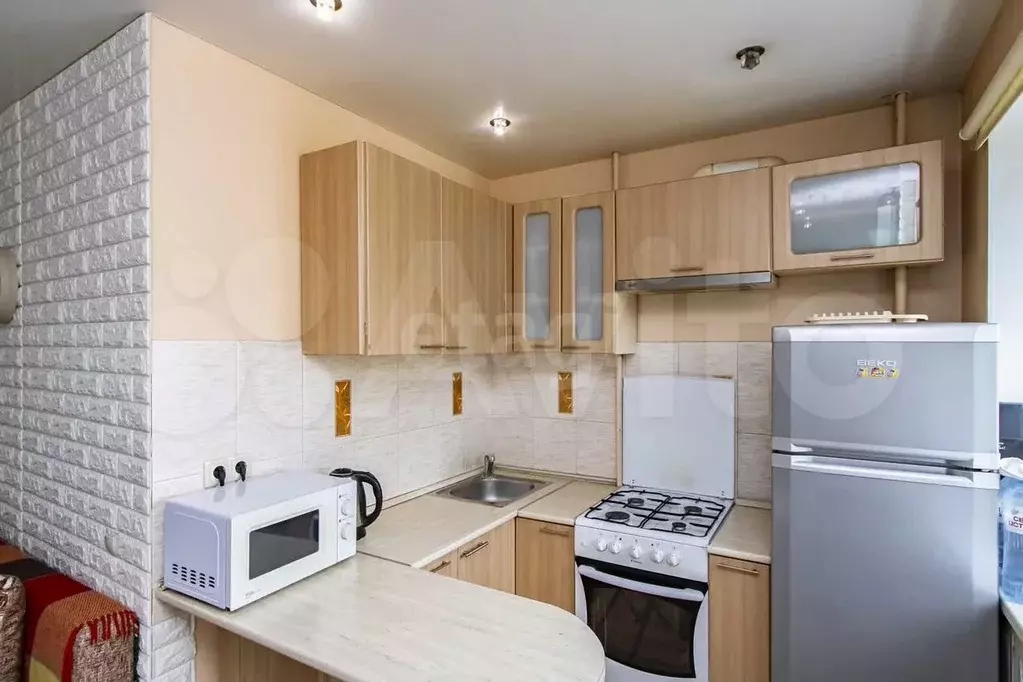 1-к. квартира, 31,6 м, 3/5 эт. - Фото 1