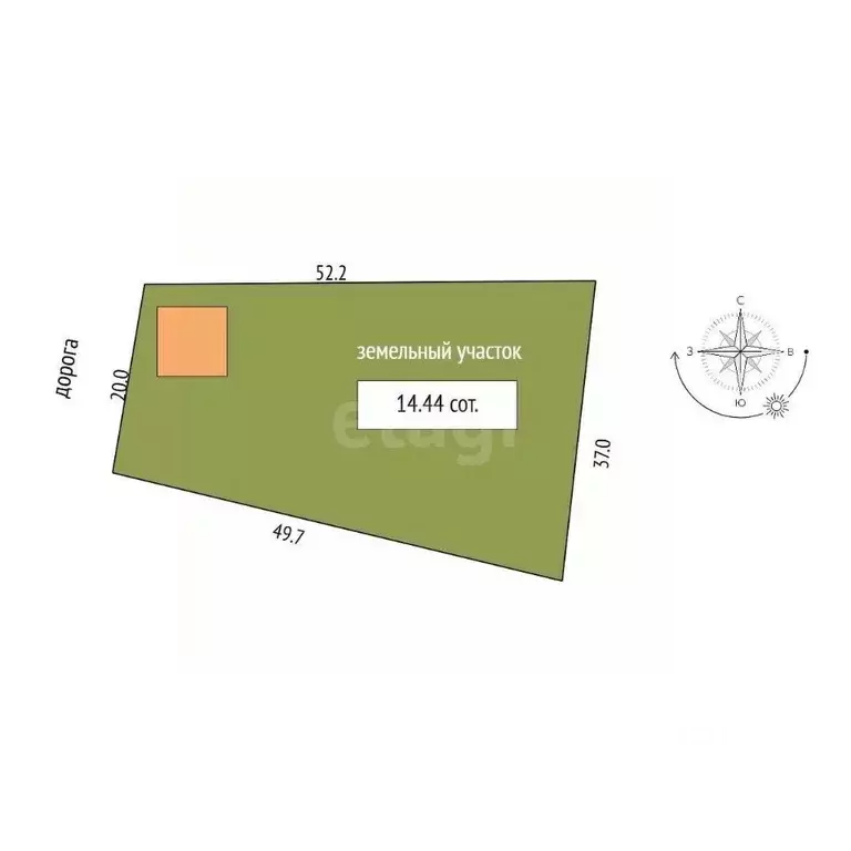 Дом в Мордовия, Саранск городской округ, Николаевка рп ул. Славянская, ... - Фото 1