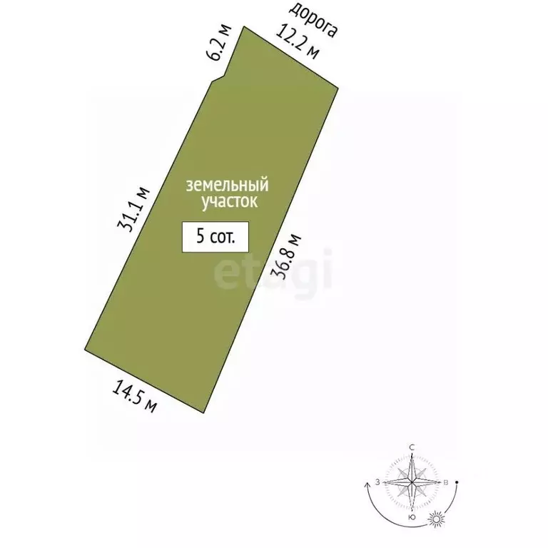 Участок в Московская область, Мытищи Поселок Пироговский мкр,  (13.0 ... - Фото 2