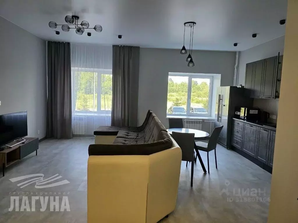 2-к кв. Томская область, Томский район, д. Кисловка, Левобережный мкр ... - Фото 0