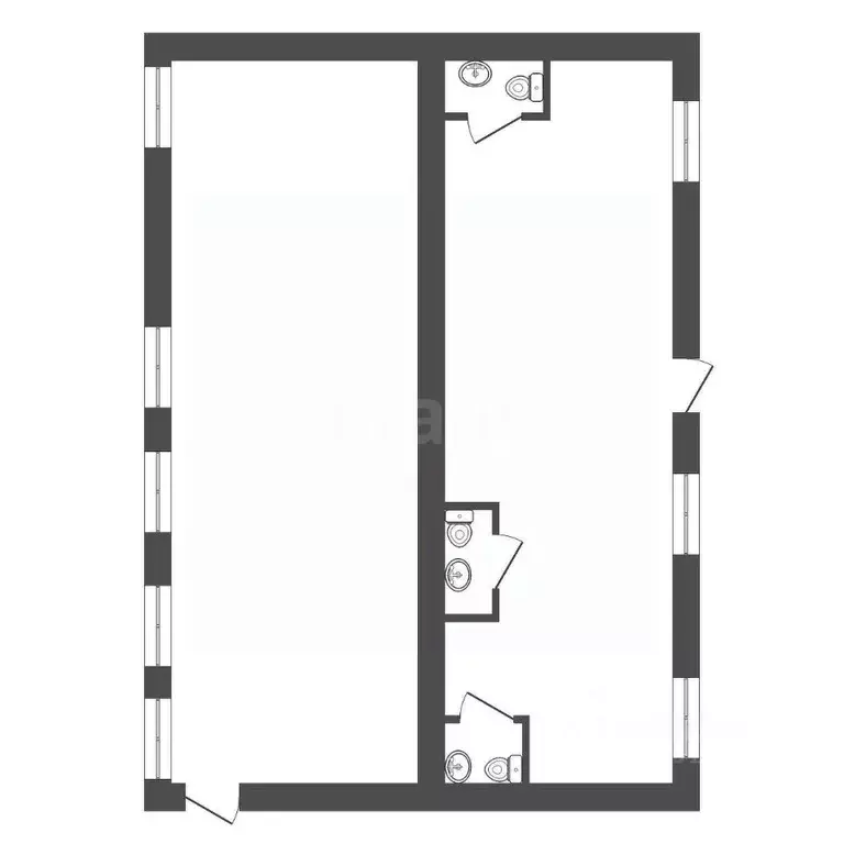 Торговая площадь в Тульская область, Узловая Магистральная ул., 37 ... - Фото 2